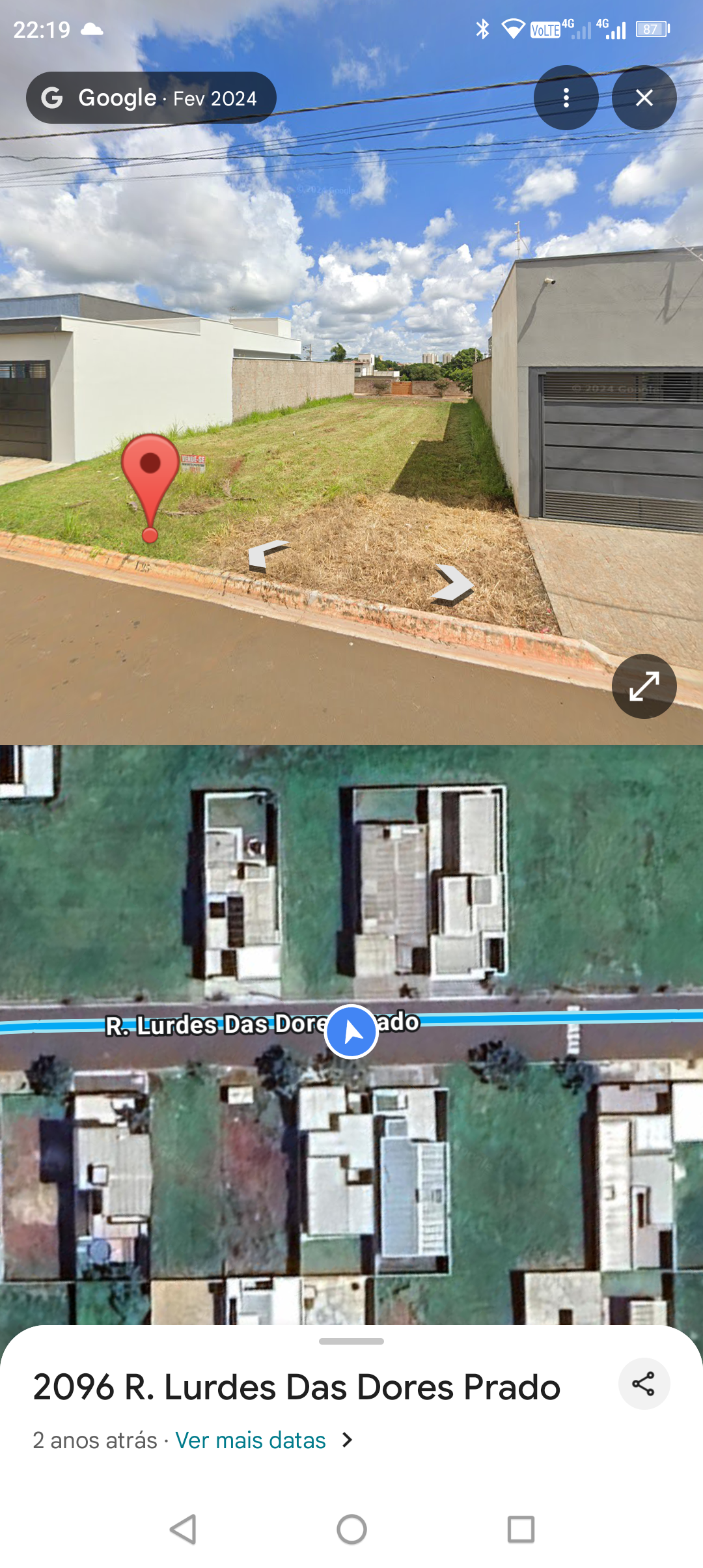 Terreno plano 250 metros quadrados
