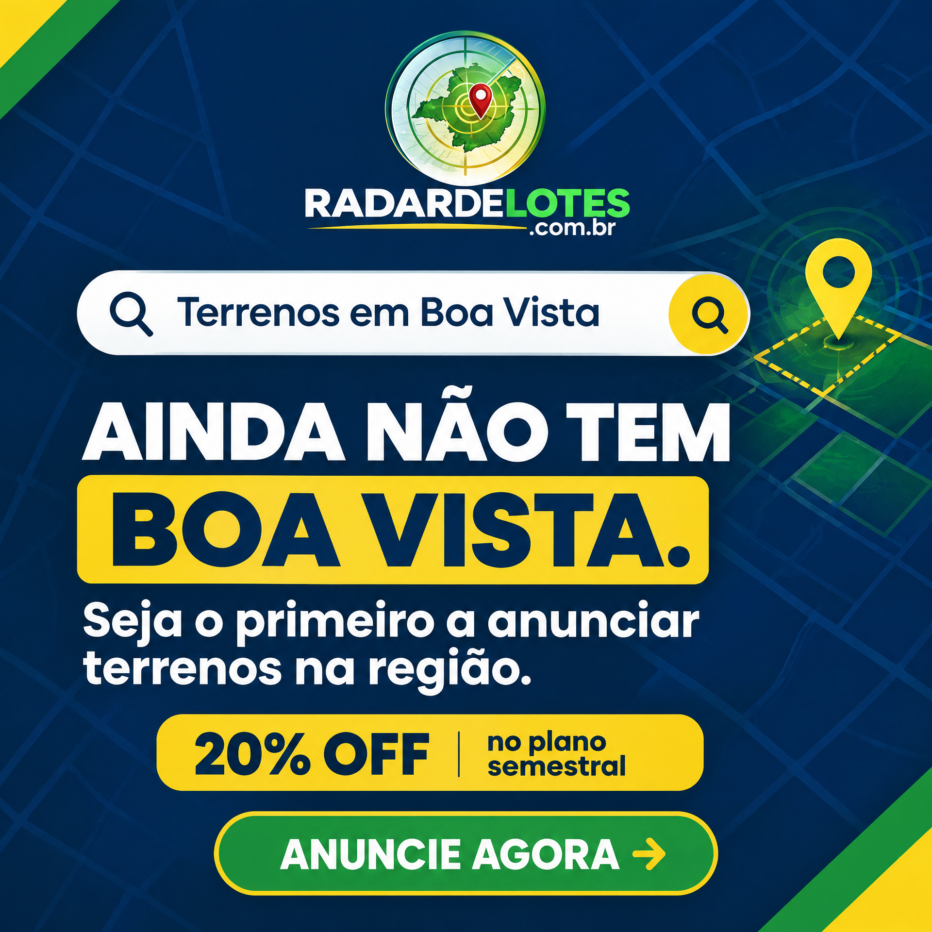 Lote no Centro em Boa Vista - rr