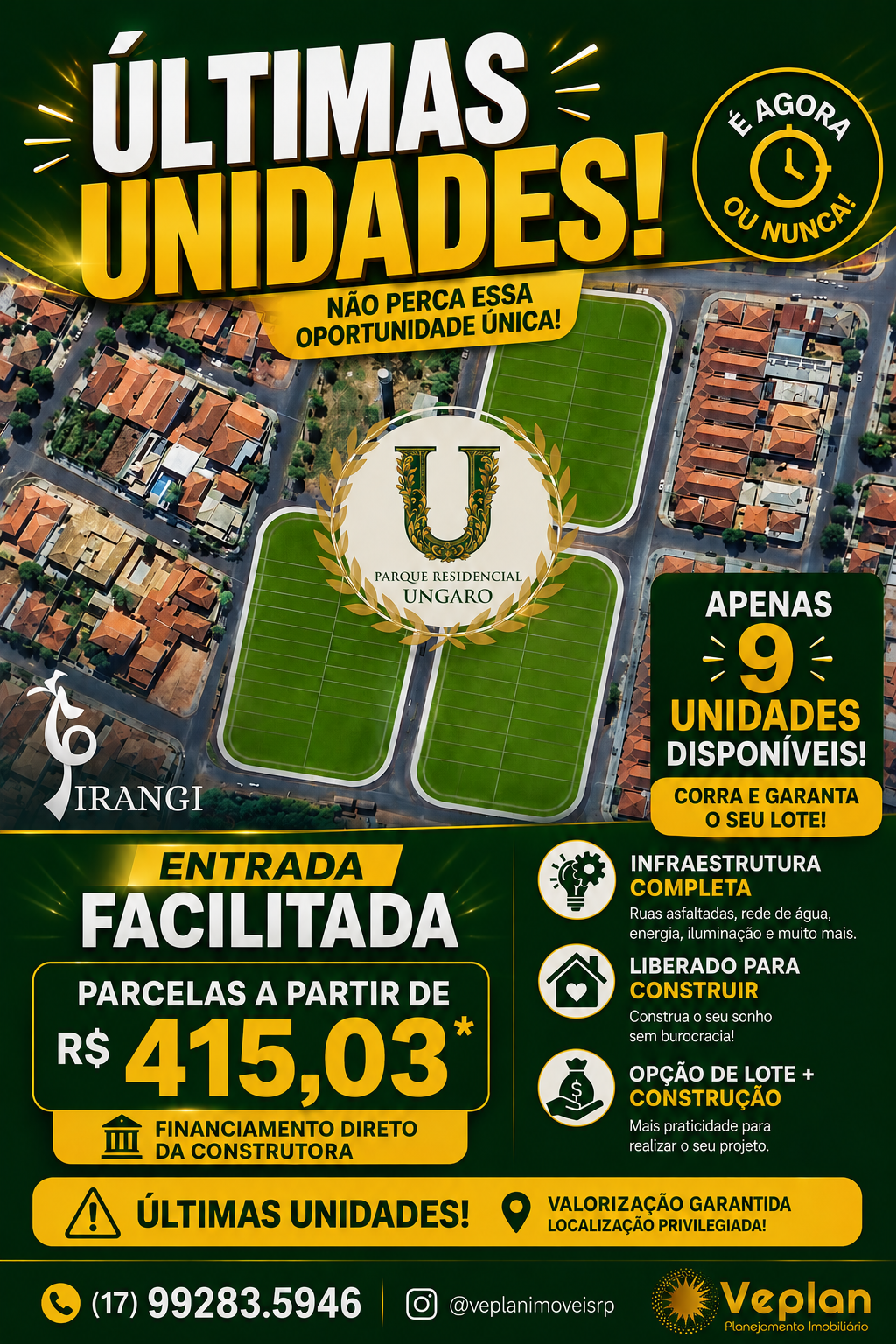 Últimas unidades 