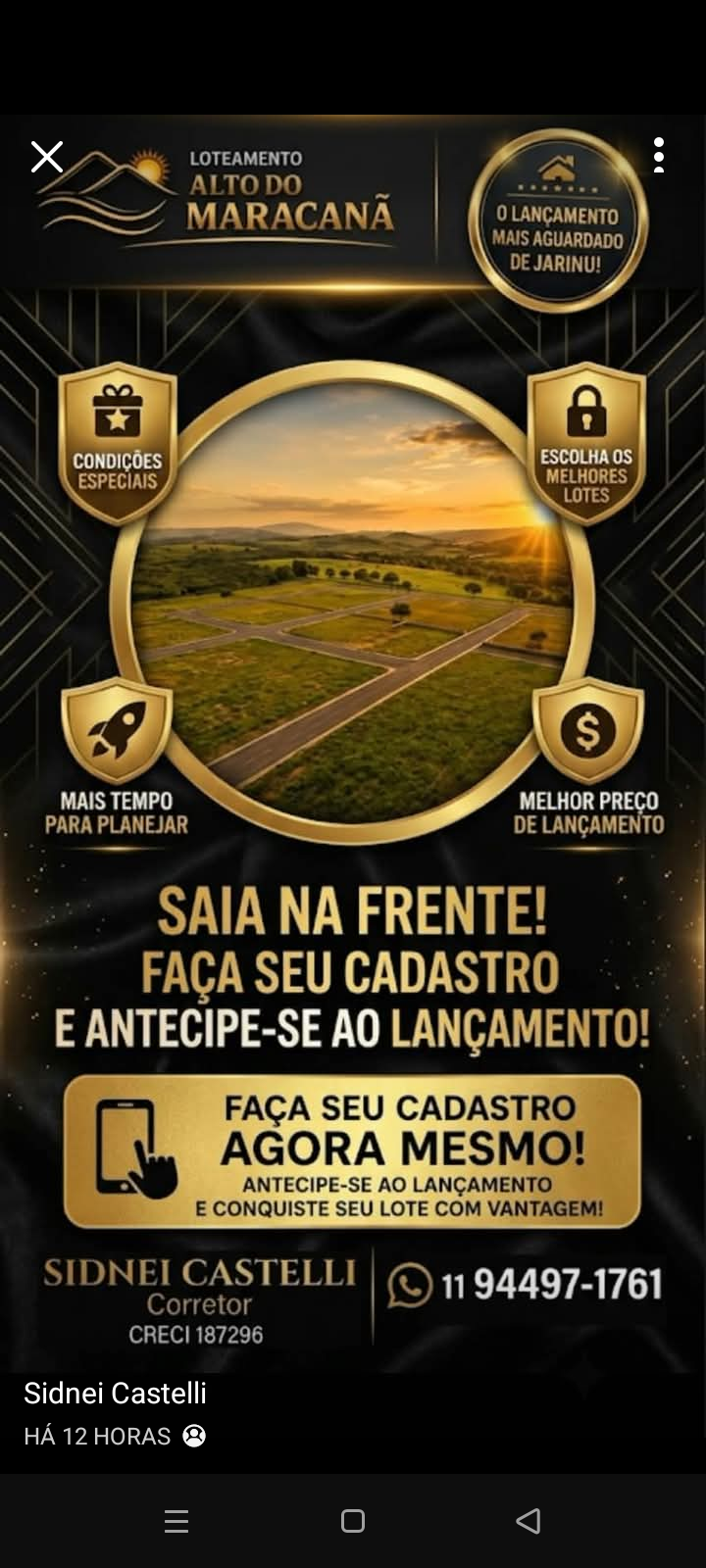 Loteamento em Jarinu 
