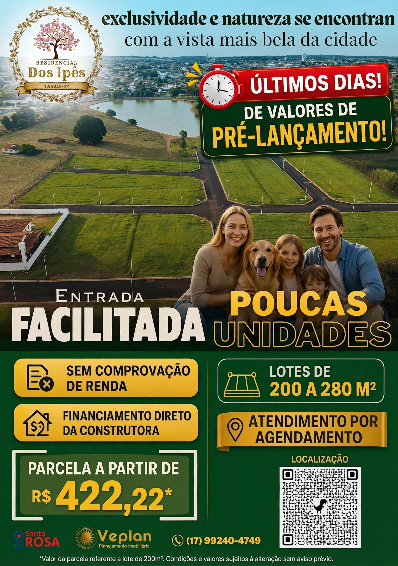 Últimos dias com valor de pré lançamento 