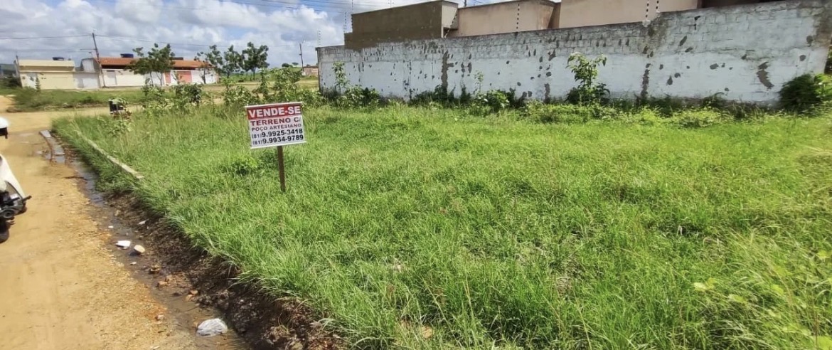 Terreno 200m em Limoeiro PE - com poço artesiano