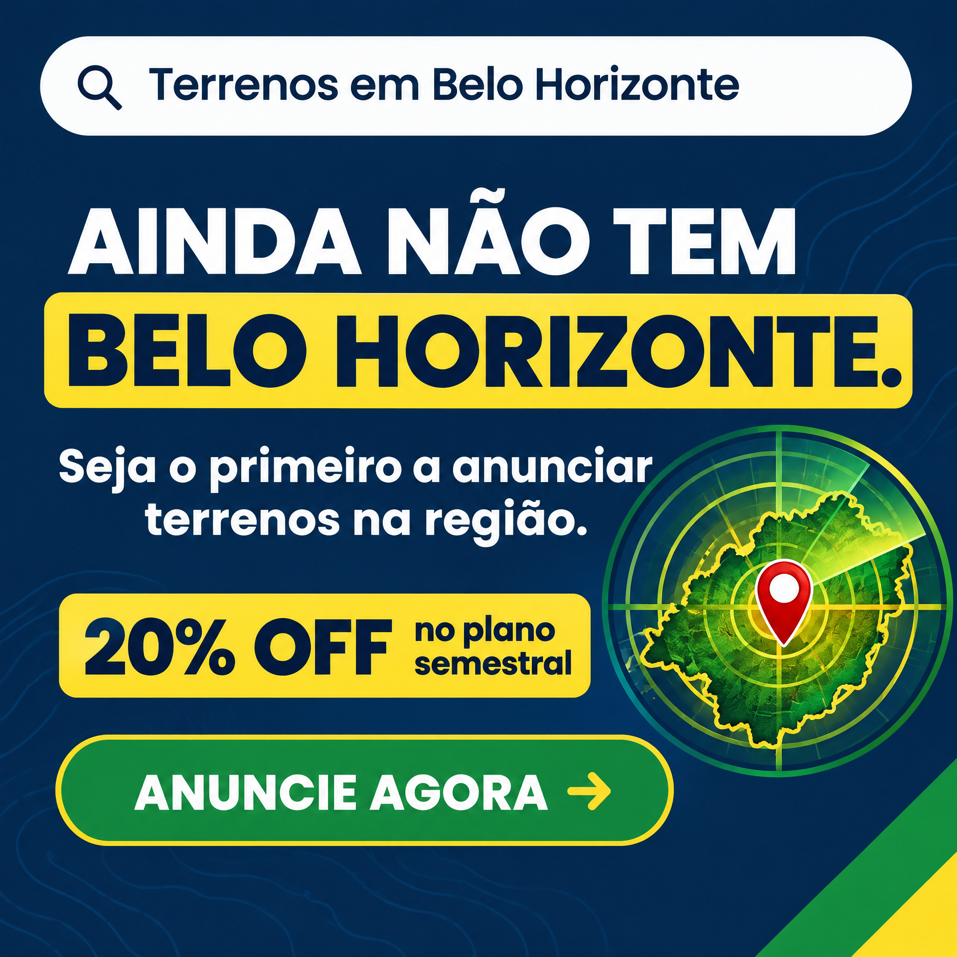 Lote no centro em Belo Horizonte - MG